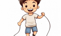男孩卡通漫画,男孩卡通漫画中的欢乐时光